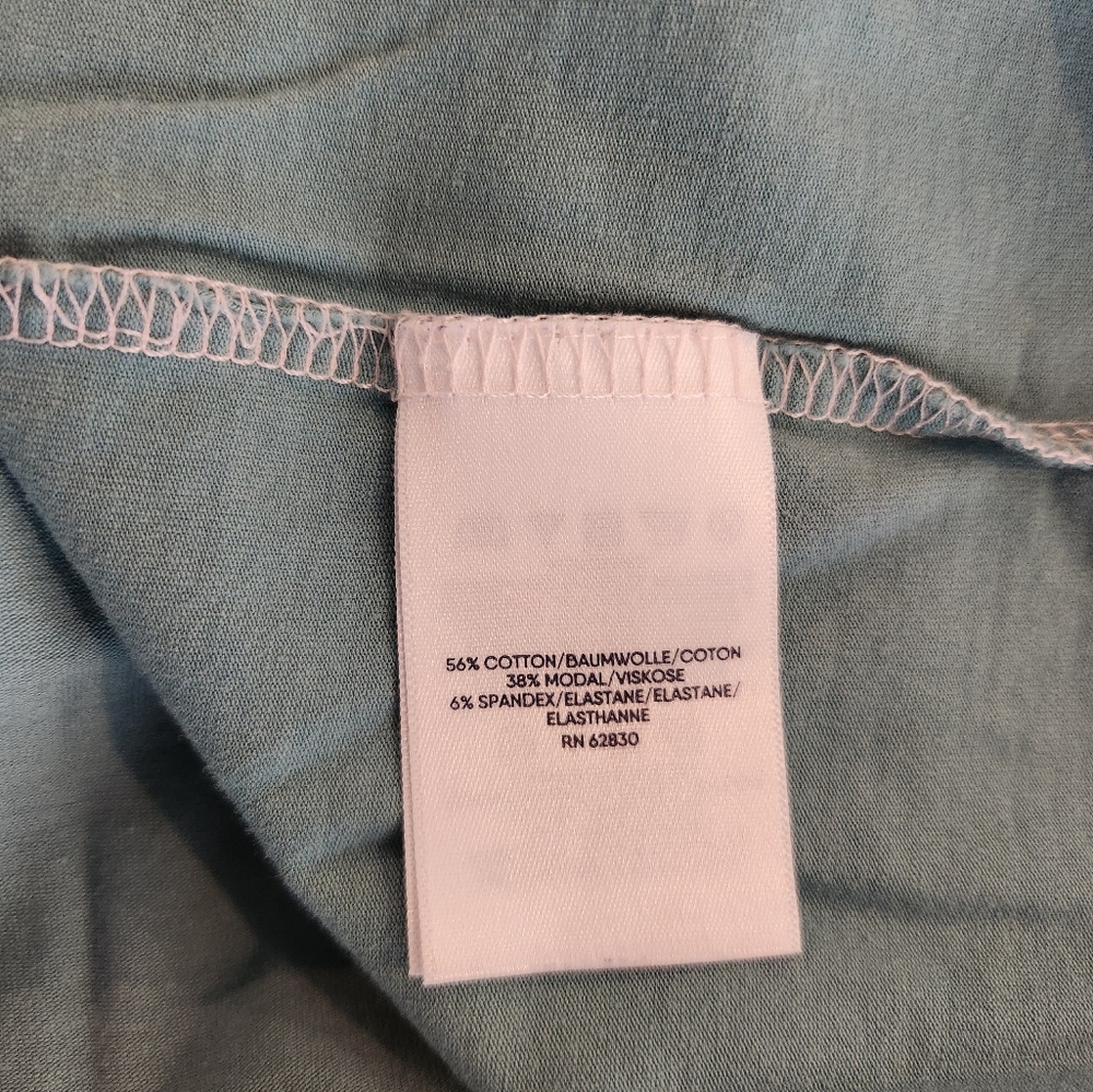 Lands' End Sleeveless Tiered Maxi Dress - Pink & Teal - Women's Petite Large - Picture 6 of 6